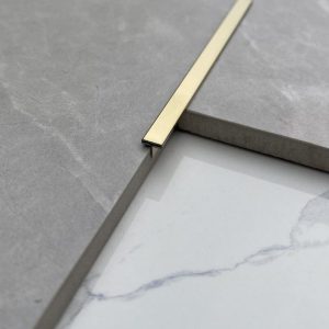 Nẹp Inox T8 Vàng bóng