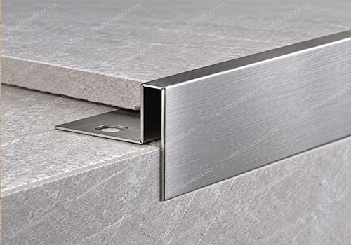 Nẹp T che cạnh – biên dạng nẹp inox trang trí