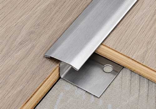 Nẹp T Gấp chân vát cánh – biên dạng nẹp inox trang trí