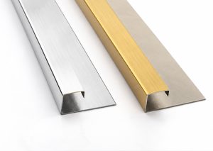 Nẹp Inox góc vuông trong – biên dạng nẹp inox trang trí
